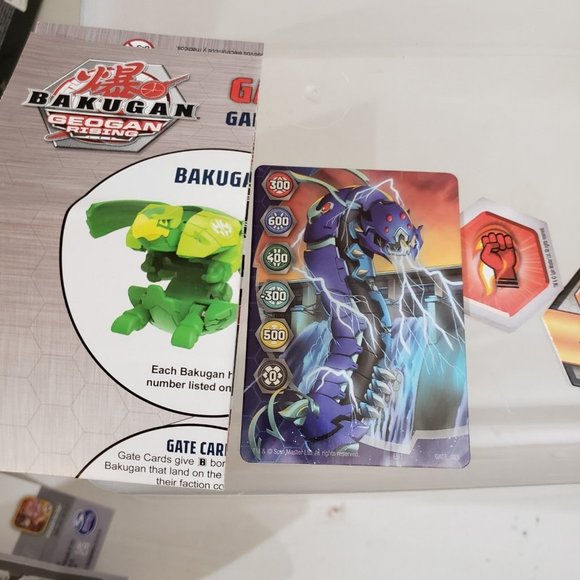 Bakugan Battle Strike Pack misc cards Cubbo pack - Picture 7 of 12